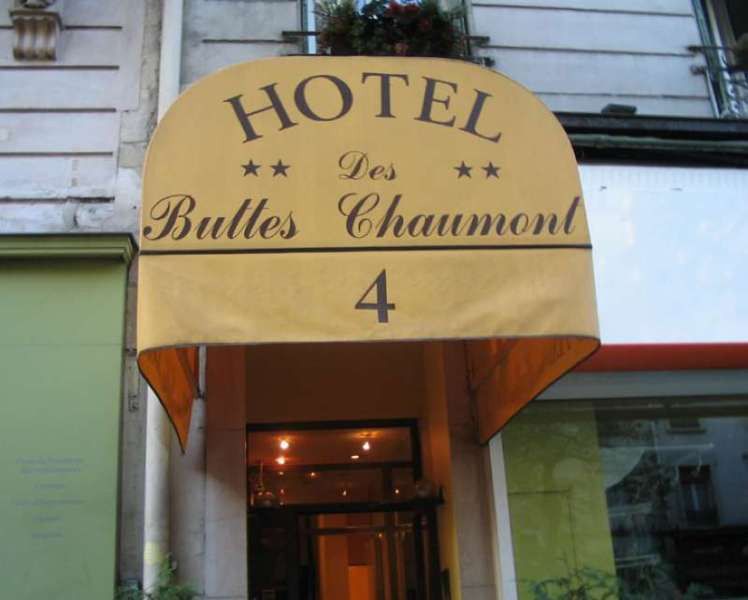 Hotel Des Buttes Chaumont París Exterior foto